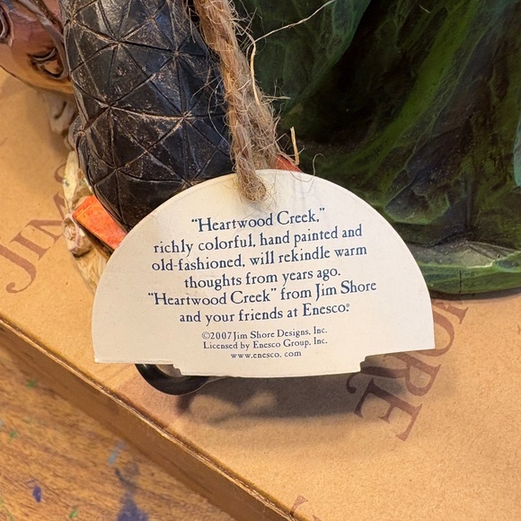 Jim Shore Halloween Witch with Cauldron Tealight 4006317 - Picture 10 of 10